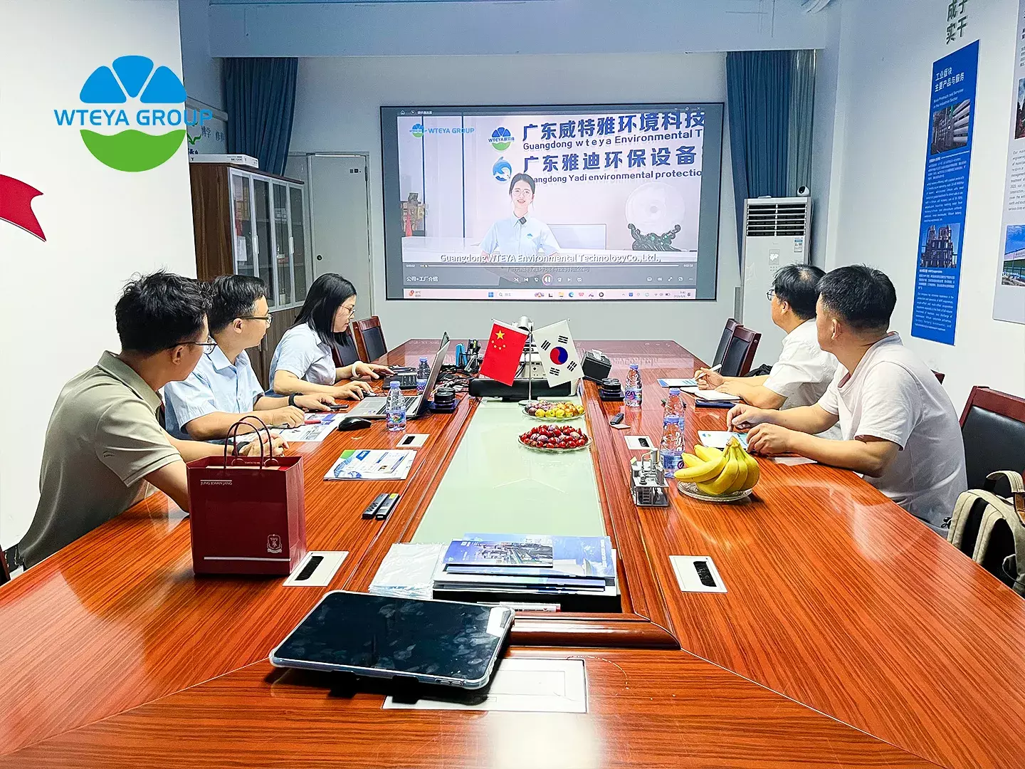 Korean client visits WTEYA 5