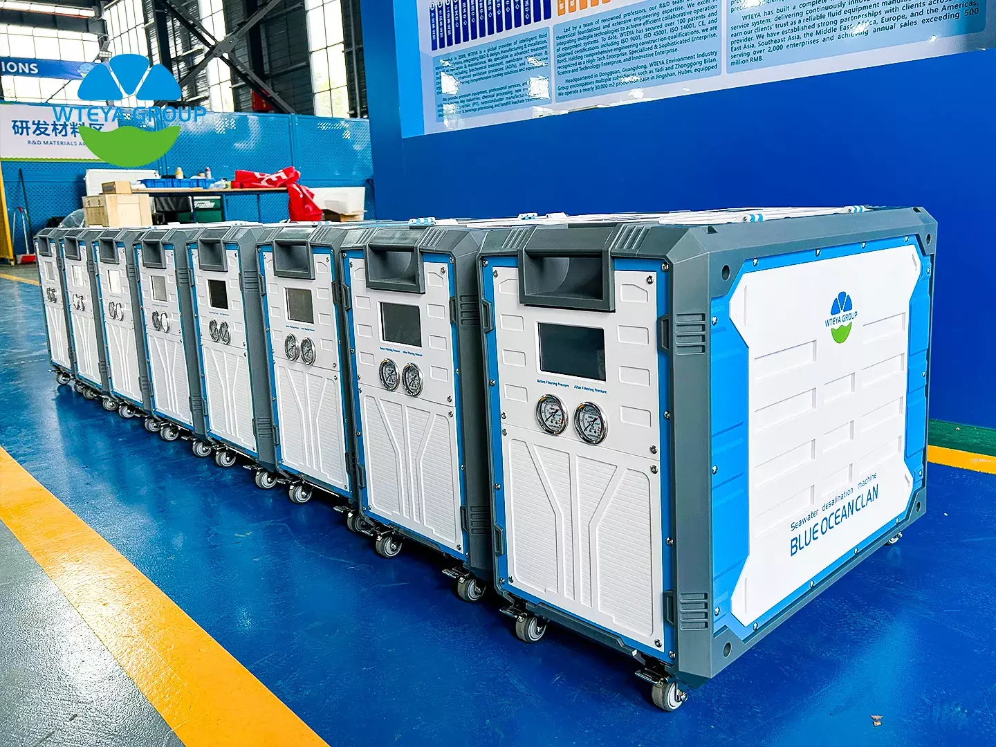 WTEYA 4021 desalination units batch delivery